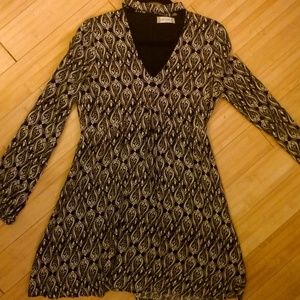 Altar'd State Black and White Dress with Choker
